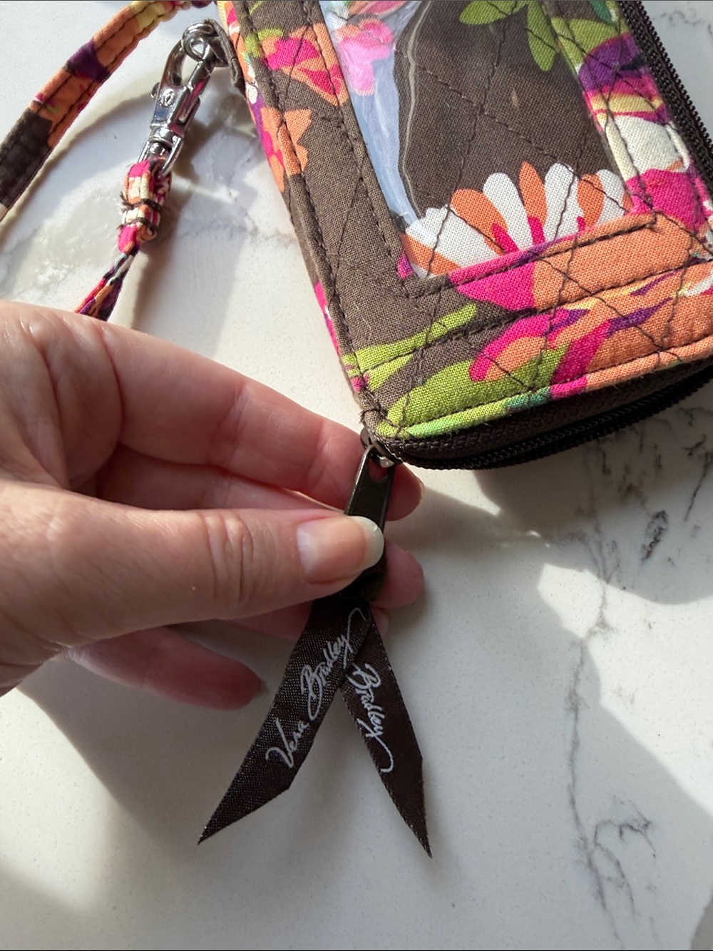 Vera Bradley Susan Komen Wristlet - Picture 2 of 8